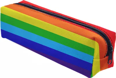 Produktbild von Mäppchen Federtasche Schlamperbox Federmäppchen Schüleretui Stiftemappe Regenbogen [008]