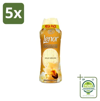 Produktbild von 5 x Lenor Wäscheparfüm Goldene Orchidee - 570 g - Großpackung - 5 Stücke