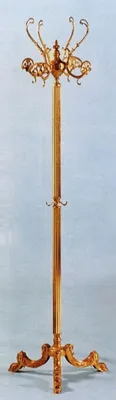 Immagine prodotto di Casa Padrino appendiabiti barocco oro 45 x 45 x h. 175 cm - Appendiabiti in ottone nobile - Armadio barocco per hotel