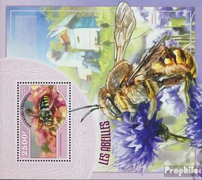 Produktbild von Briefmarken Niger 2014 Mi Block 352 (kompl. Ausg.) postfrisch Bienen