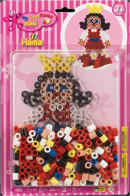 Produktbild von Hama Beads 8928, Bastelset für Kinder, 3 Jahr(e), PVC, Mehrfarbig, 253 Stück(e)