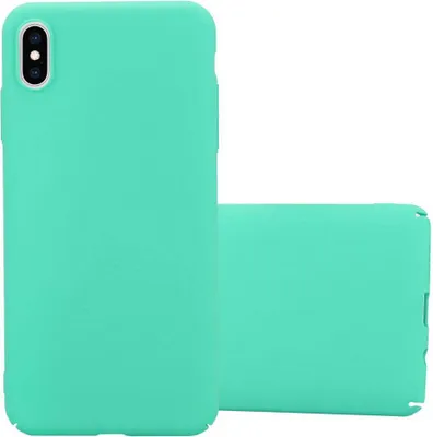 Immagine prodotto di Cadorabo custodia protettiva per Apple iPhone XS MAX in verde Custodia rigida per telefono cellulare cover