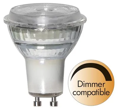 Immagine prodotto di Faretto LED, GU10, Glas, 3000K, 80Ra, A,dimmb.
