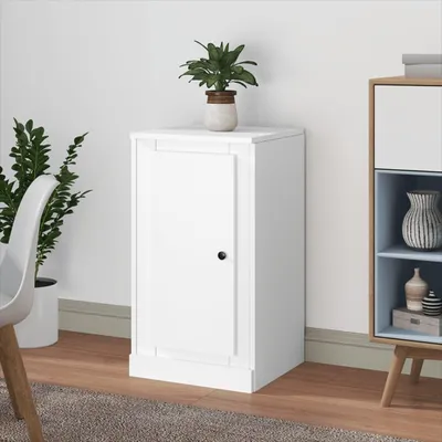 Obrázek produktu pro vidaXL Příborník bílý 37,5x35,5x67,5 cm výrobek ze dřeva