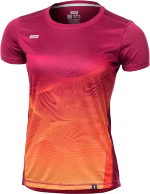 Zdjęcie produktu dla 42k Running Wave Kurzarm t-shirt Orange M Frau Orange M