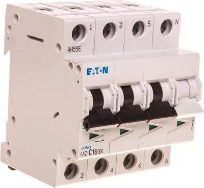 Zdjęcie produktu dla Eaton LINE PROTECTION SWITCH (FAZ-C16/3N 278975)