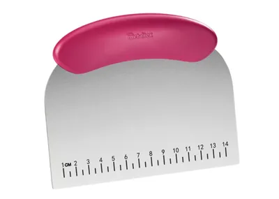 Produktbild von Metaltex 252595010 Teigspachtel Inox, rot/silber