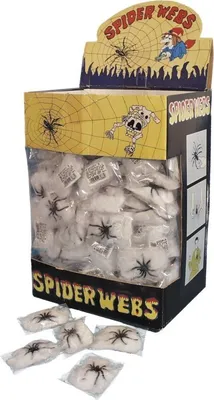 Produktbild von Spinne im Spinnennetz Netz Halloween Deko Spinnen