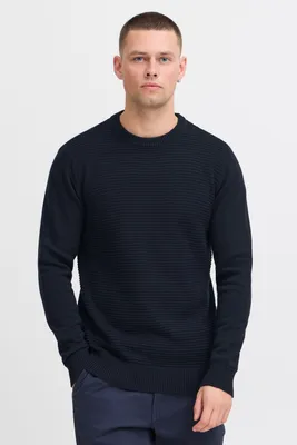 Produktbild von INDICODE IDRicardo Herren Strickpullover Grobstrick Pullover mit abgesetztem Strickmuster