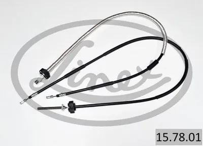 Produktbild von LINEX Handbremsseil 15.78.01 mitte für FORD Focus C-Max (DM2) 1353/1504mm