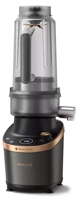 Produktbild von Philips Standmixer 7000 Series ProBlend inkl. 2 Trinkflaschen, 1.8 L, 1500 W, Metall/Glas (HR3770/10)