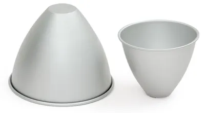 Produktbild von Decora BACKFORM FÜR PUPPE AUS ELOXIERTEM ALUMINIUM Ø185 X 51 X H 148 MM