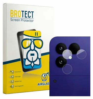 Produktbild von BROTECT Schutzglas für Fairphone 6 Plus (NUR Kamera) Schutzfolie Panzer Folie Glas Display Schutz klar