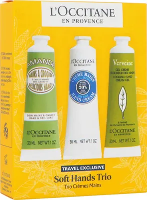 Produktbild von Zestaw L`Occitane Soft Hands Trio 3 x 30ml