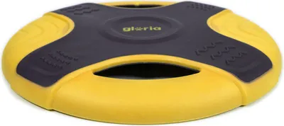 Image de Frisbee Gloria jaune TPR 25 cm