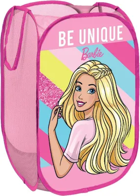 Produktbild von Barbie - Pop-Up Wäschetonne TC719 (Einheitsgröße) (Pink)