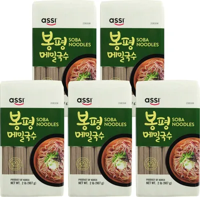 Produktbild von Assi Sobanudeln Buchweizennudeln mit Weizen 5x907g