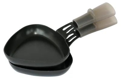 Raclettepfännchen, dreieckig, 2 St., Alu, Antihaft, schwarz