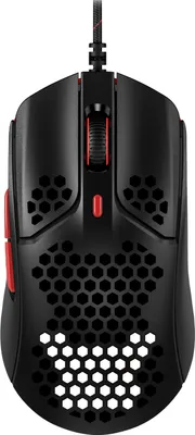 Obrázok produktu pre HyperX Pulsefire Haste Gamer, senzor Pixart, 3,2 DPI, fekete/piros