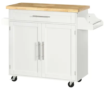 Obrázek produktu pro Homcom HOMCOM Kuchyňský vozík s kolečky 801-178V90
