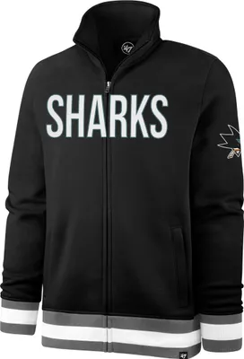 Produktbild von NHL San Jose Sharks Jacke Legendary Track Zip Sweater Sweatjacke Full Blast M