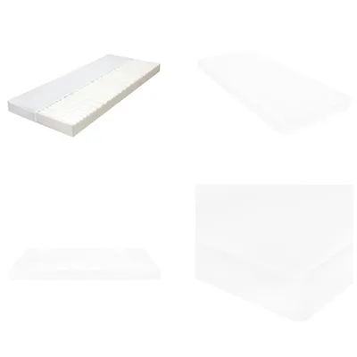 Immagine prodotto di vidaXL Materasso 100 x 200 cm 7 zone schiumaPoliuretano10 cm H2 H3 - Materasso - Materassi - Materasso a 7 zone - Materassi a 7 zone