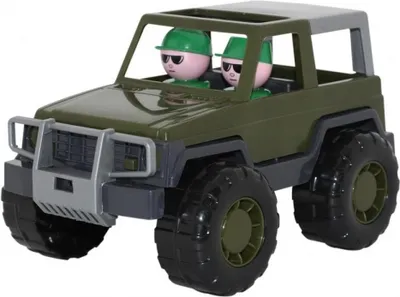 Image de Polesie - Car Jeep Voyage, militaire