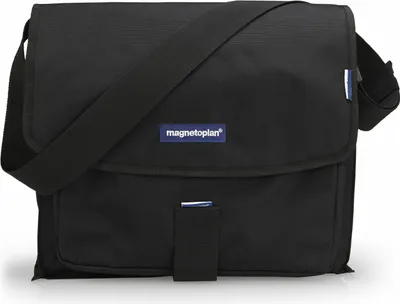 Produktbild von Magnetoplan Moderatorentasche Messenger - Tragegurt - Polyester - Schwarz - 1300 Teile