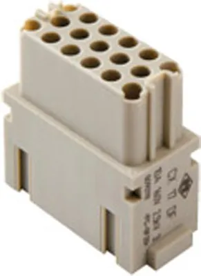Immagine prodotto di CX 17 DF I.L.M.E. Ilme CX-17 Inserto femmina (F) Connettore a crimpare, 17 poli 160 V, 10 A - 1 pezzo