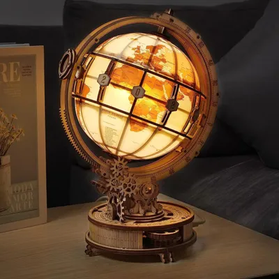 Produktbild von Luminous Globus aus Holz