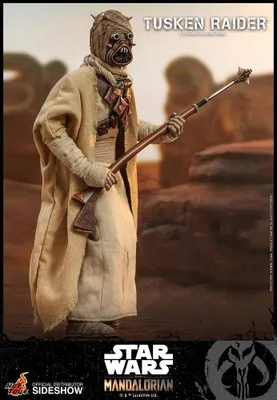 Produktbild von Tusken-Raider-Figur im Maßstab 1:6 – The Mandalorian – Hot Toys