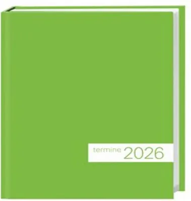 Produktbild von times&more Grün Kalenderbuch 2026