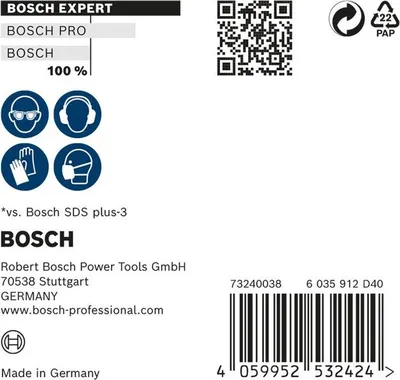 Produktbild von EXPERT SDS plus-7X Hammerbohrer-Set, 8x200x265 mm, 10-tlg.
