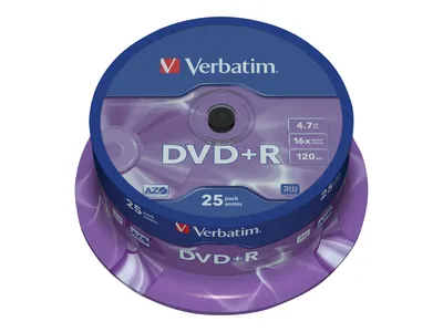 Produktbild von VERBATIM 43500 DVD+R Rohlinge