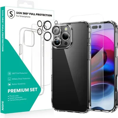 Produktbild von SiGN 360 Komplettschutzpaket für iPhone 16 Pro