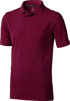 Produktbild von Elevate Herren Poloshirt Calgary, kurzärmlig PF1816 (L) (Burgunder)