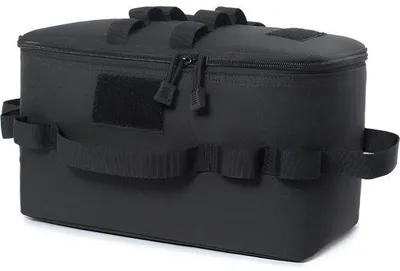 Productafbeelding van CarryQuest® - Geïsoleerde koeltas - Grote capaciteit - 34x19x17 cm - Zwart