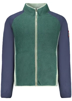 Produktbild von Herren Fleece-Langarmshirt mit Reißverschluss und Norwegen-Details