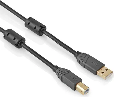 Immagine prodotto di Allteq ALTQ-USBHS-5.0, 5 m, USB A, USB B, USB 2.0, 0,48 Gbit/s, Schwarz