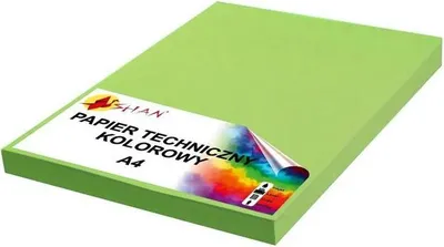Produktbild von Technisches Papier A4 280g grasgrün v2 50 Blatt