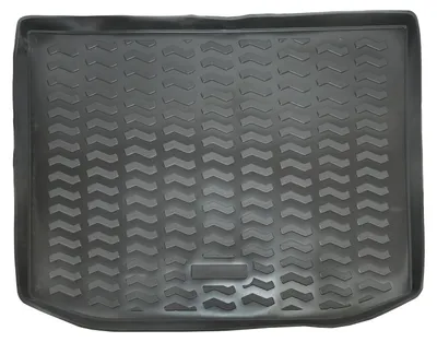 Image de Tapis De Coffre Caoutchouc Premium Pour Toyota Corolla Depuis 2018, Bord Haut, Antidérapant, Inodore, Toutes Saisons
