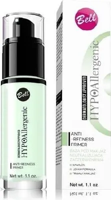 Produktbild von Bell HYPO Anti-Redness Primer, 30 g hypoallergene Make-up-Basis, die Rtungen neutralisiert