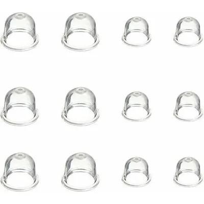 Produktbild von 12 Stück Vergaser Primer Pump Bulb 19 mm und 22 mm Bulb Pump Primer Vergaser Zubehör für Freischneider Kettensäge Gebläse Trimmer