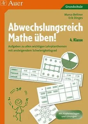 Obrázok produktu pre Abwechslungsreich Mathe üben! 4. Klasse