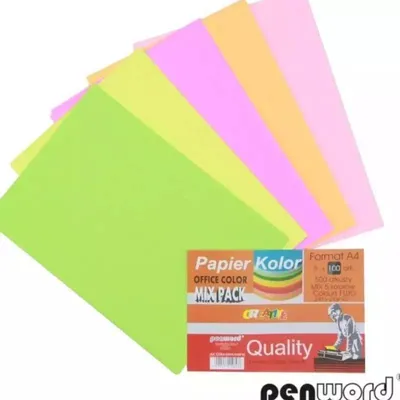 Immagine prodotto di Carta a colori A4 5x100 fogli