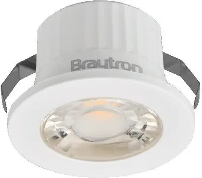 Image de Braytron LED Mini spot encastrable 3W IP54 étanche 240 lumens 4000K blanc neutre Luminaire encastrable Spotlight rond blanc