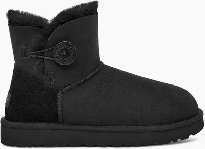 Produktbild von UGG Stiefeletten UGG MINI BUTTON, Schwarz:38