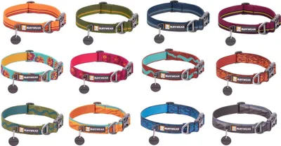 Produktbild von Ruffwear Flat Out Halsband, Farbe:New River, Größe:28 - 36 cm
