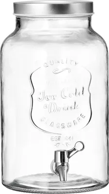 Produktbild von Ritzenhoff & Breker Olli Getränkespender, mit Zapfhahn, Wasserspender, Glas, 5.5 L, 818819