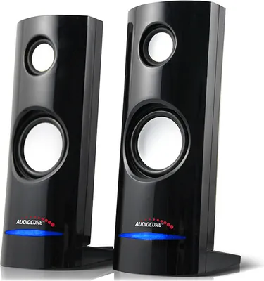Produktbild von Głośniki stereo Głośnik PC Komputer Laptop USB Mini małe głośniki Audiocore
